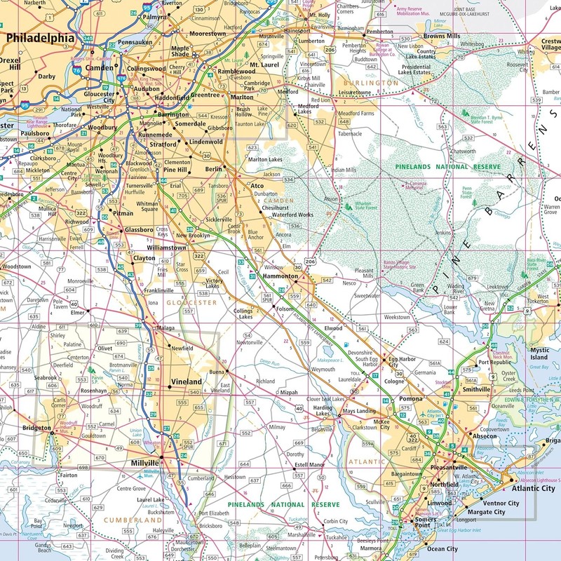 Rand McNally Rand McNally Easy to Read: New Jersey State Map (Map) gallery