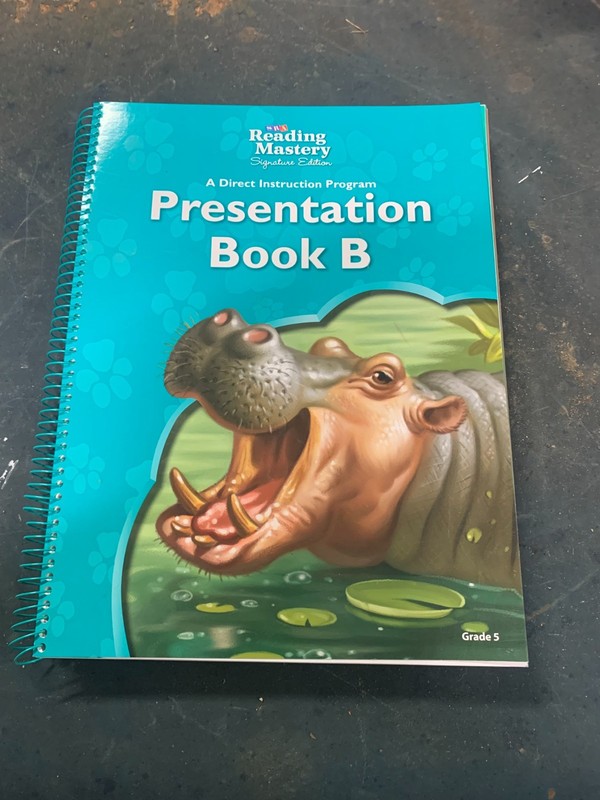SRA Reading Mastery 5 Presentation Book B New McGraw Hill Signature Edition