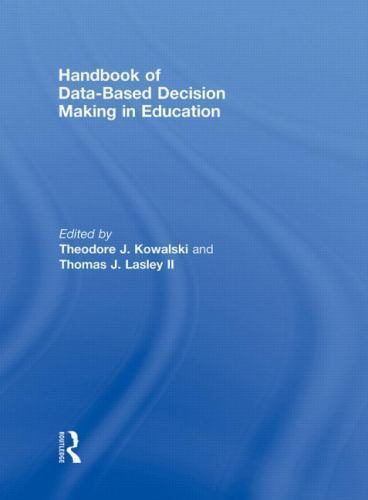 Handbook of Data-Based Decision Making in Education, Hardcover by Kowalski, T…