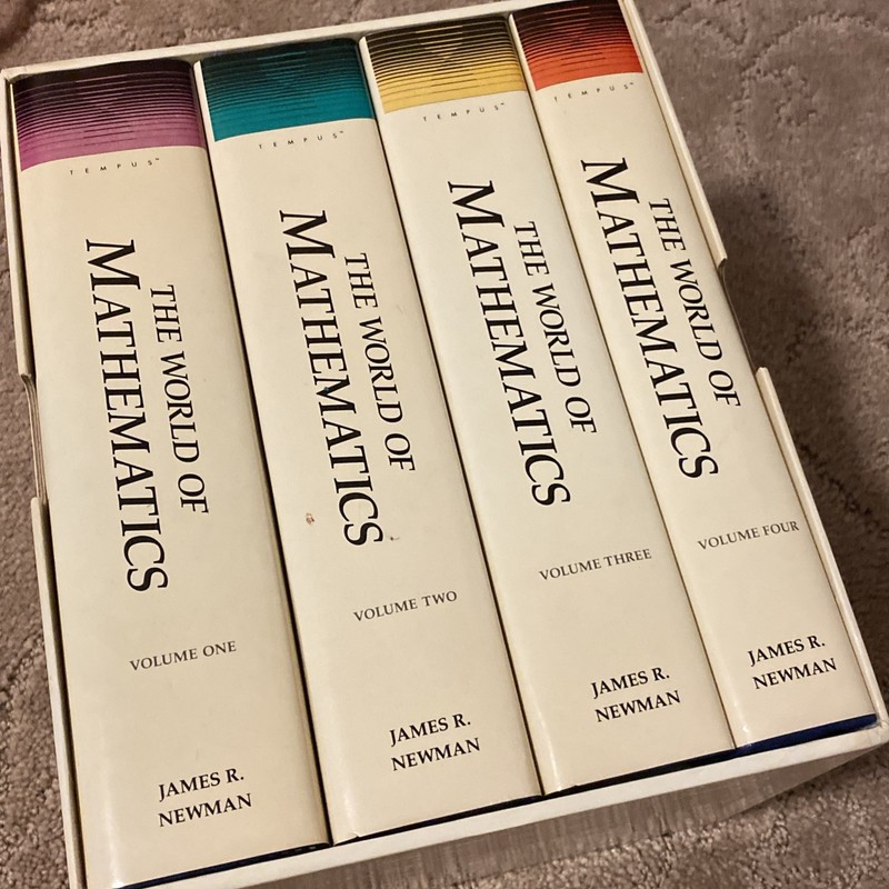 The World of Mathematics (Tempus) – Paperback By Newman, James R. – Very Nice!