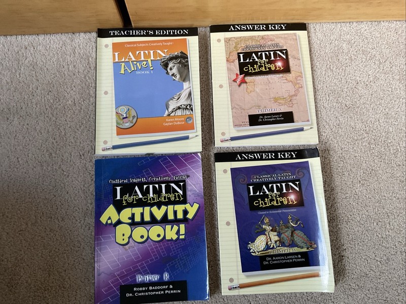 Latin For Children, Latin Alive Ans. Keys, Latin For Children Activity Bk B