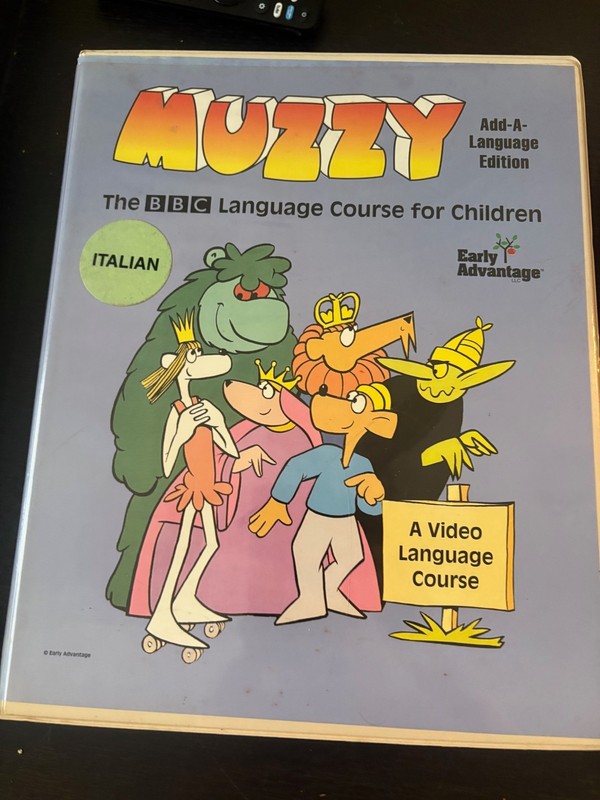 muzzy the bbc language course for children french, Italian and english gallery