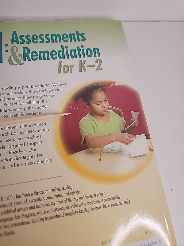 Scholastic RTI Assessments & Remediation for K-2 Brenda Weaver 256 Pages Teacher gallery