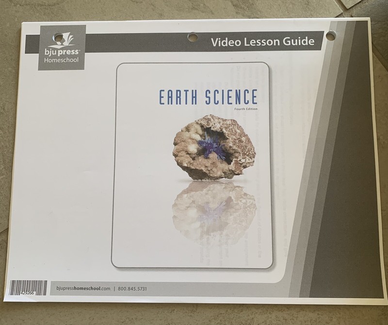 BJU Press- Earth Science Kit 4th Edition Subject Kit gallery