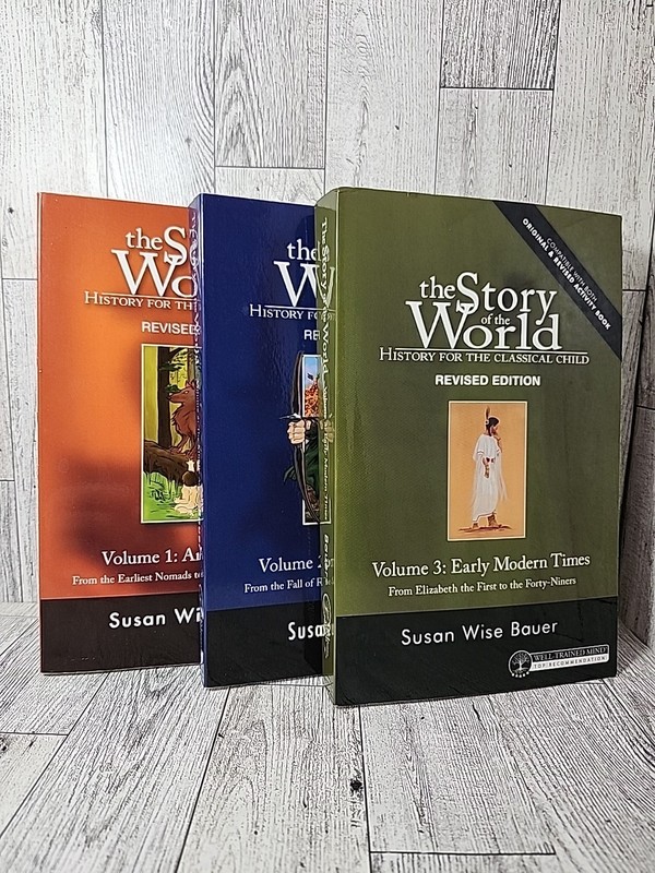 The Story of the World Vol 1-3 Paperback Very Good