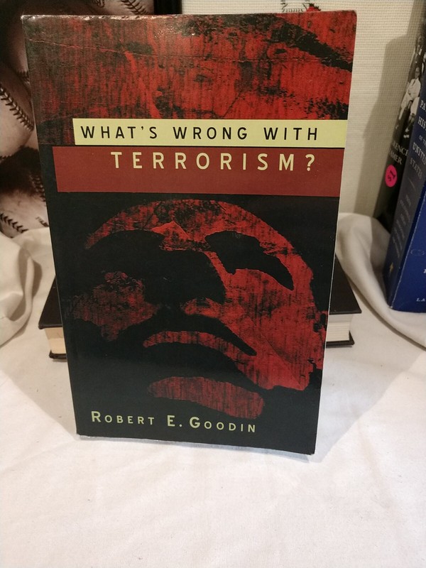 What’s Wrong with Terrorism? by Robert E. Goodin (2006, Trade Paperback)