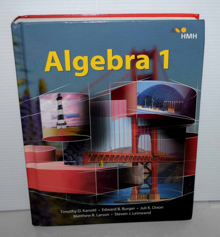 STUDENT EDITION HARDCOVER Algebra 1 2018 By HMH Like New FREE SHIPPING !!!