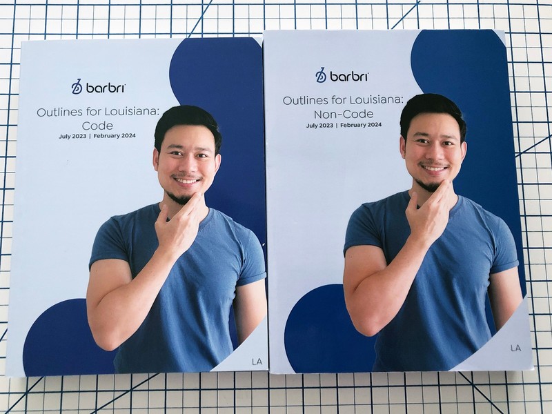 2023 – 2024 Barbri Bar Exam Review Outlines For Louisiana Code + Non-Code