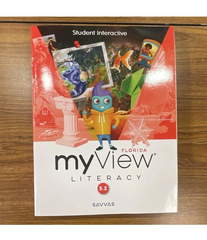 Savvas myView Literacy Florida 5.2 Student Interactive Units 3-5 2022 PB
