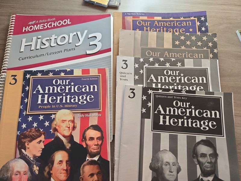 ABeka 3rd grade History Our American Heritage Consumables Tests Teacher & Keys