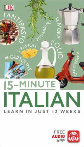 15-Minute Italian – Paperback By DK – GOOD