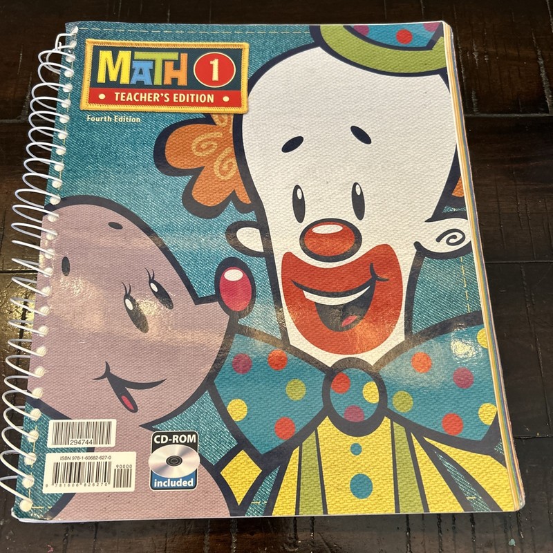 Math 1 Teacher’s Edition Textbook (Fourth Edition) BJU Press