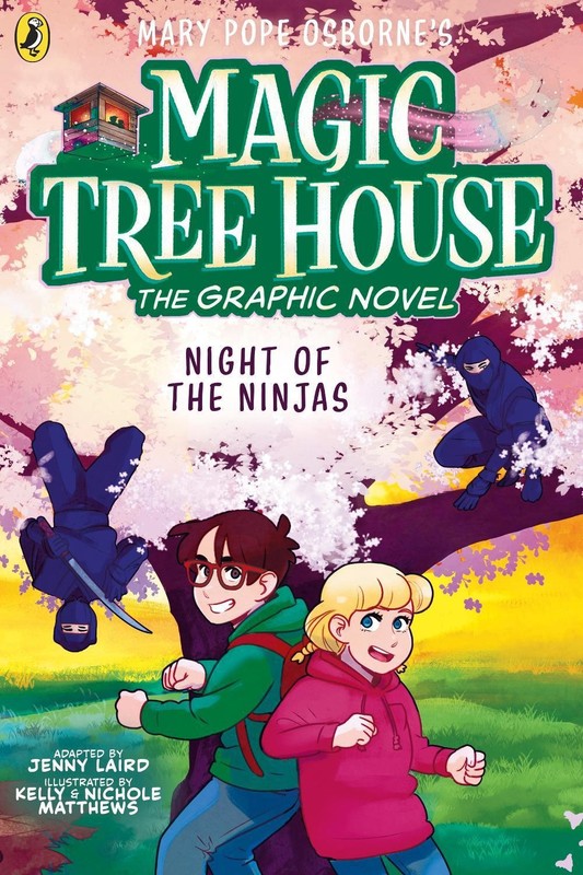 Magic Tree House: Night of the Ninjas: (A Graphic Novel) by Mary Pope Osborne Pa
