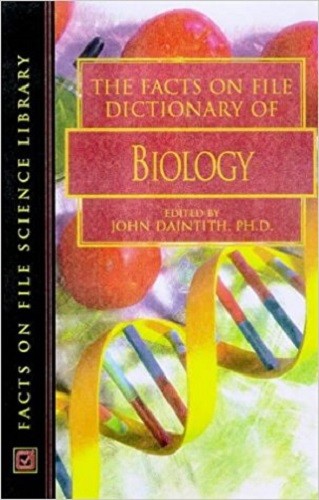 The Facts on File Dictionary of Biology 3rd Edition Free Shipping
