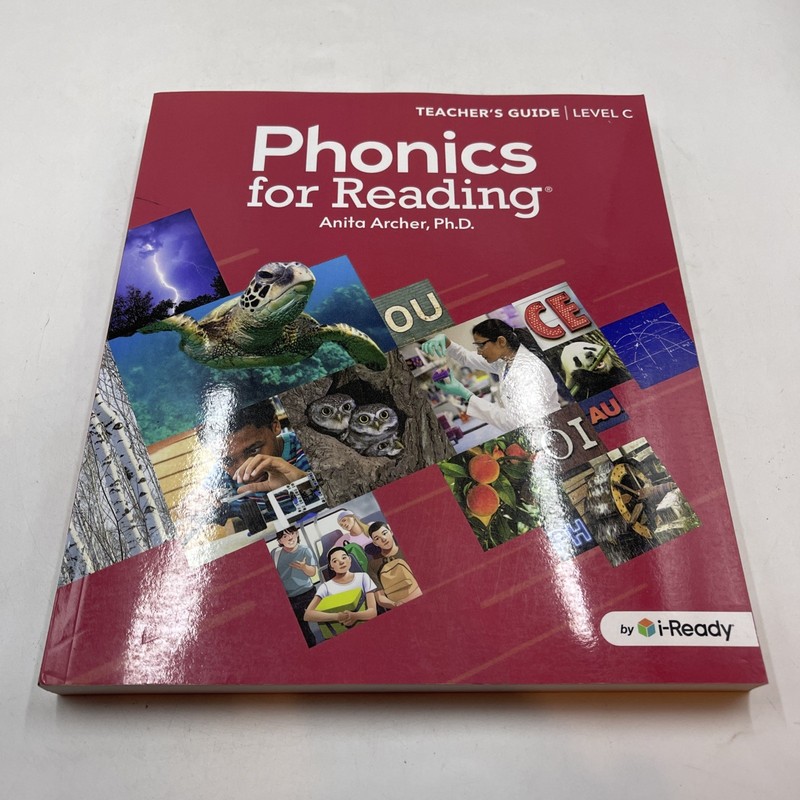 Phonics for Reading Teachers Guide Level C 2024-2025 Edition Unused