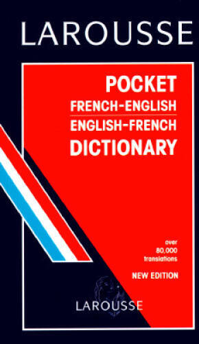 Larousse Pocket French/English English/French Dictionary/Larousse De Poch - GOOD