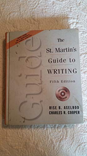 The St Martins Guide to Writ – GOOD