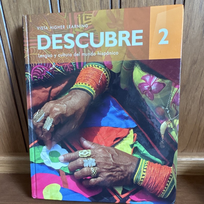 Vista Higher Learning Descubre 2 Textbook Jose A. Blanco Spanish Book