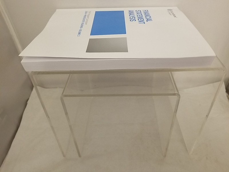 2024 CFA Program Prerequisite Reading Volume 3: Financial Statement Ana -NEW gallery