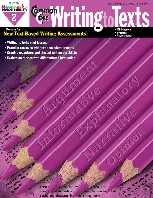 Newmark Learning Grade 2 Common Core Writing to Text Book (CC Writing)