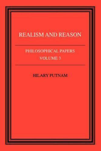 Philosophical Papers : Realism and Reason by Hilary Putnam (1985, Trade …