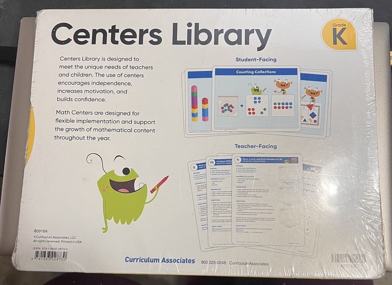 Curriculum Associates, Centers Library, Grade K, By I -Ready gallery
