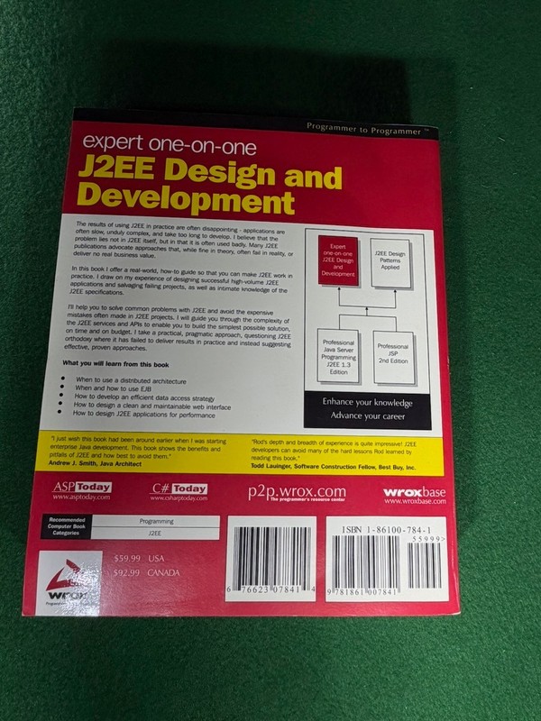 Wrox Programmer to Programmer Lot of 5 — Java, EJB, PHP, J2EE — Vintage Programm gallery