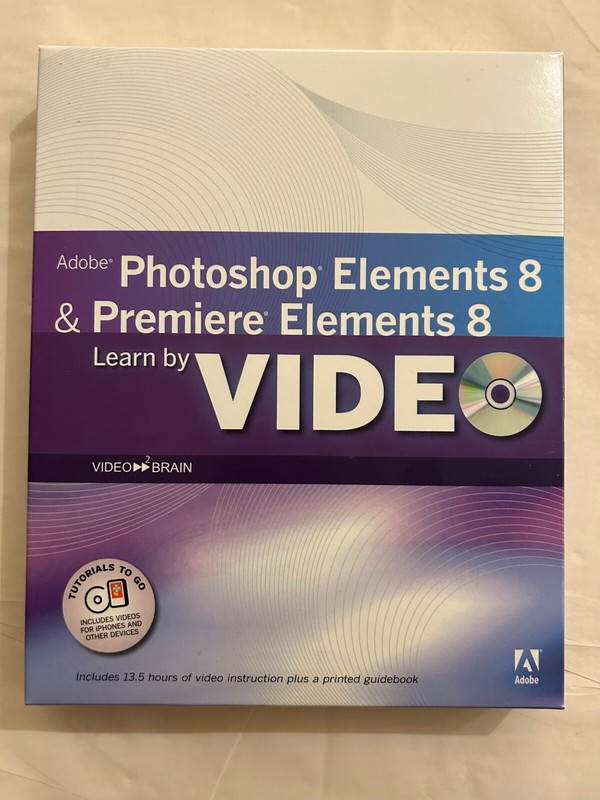 Adobe Photoshop Elements/Premiere Elements 8 LEARN BY VIDEO 2010