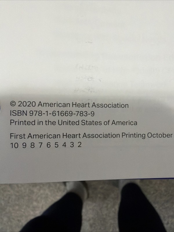 PALS Instructor Manual (2020 AHA Guidelines) - Textbook Binding By AHA - NEW gallery