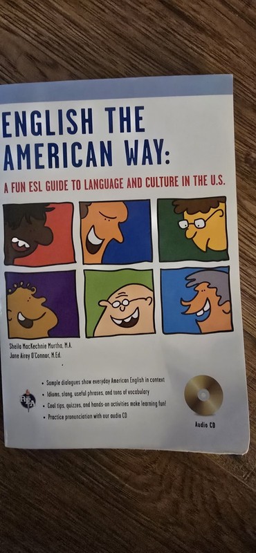 English the American Way ESL Book + Audio CD Learn English Language & Culture