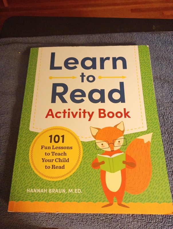 Learn To Read Activity Book Hannah Braun 101 Fun Lessons To Teach Child To Read