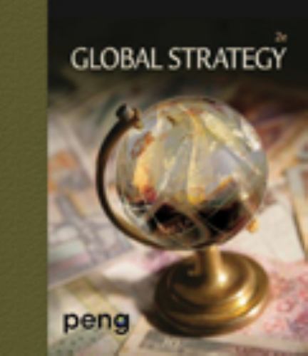 Global Strategy – hardcover, Mike W Peng, 0324590997