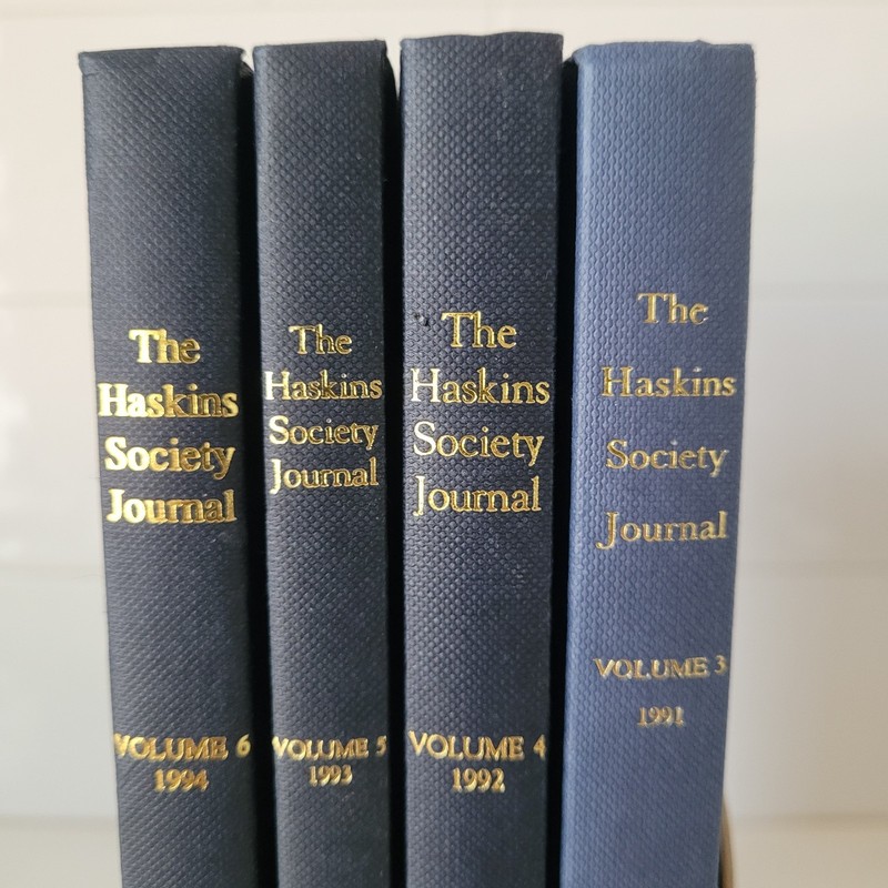 The Haskins Society Journal 3 4 5 6 Studies in Medieval History Patterson 90s