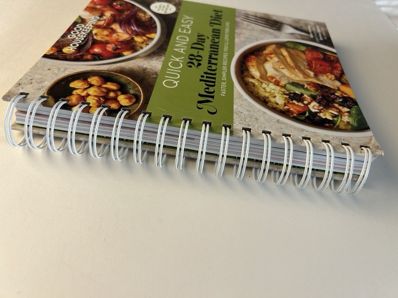 Good Housekeeping Quick Easy 28 Day Mediterranean Diet Spiral Bound Cook Book gallery