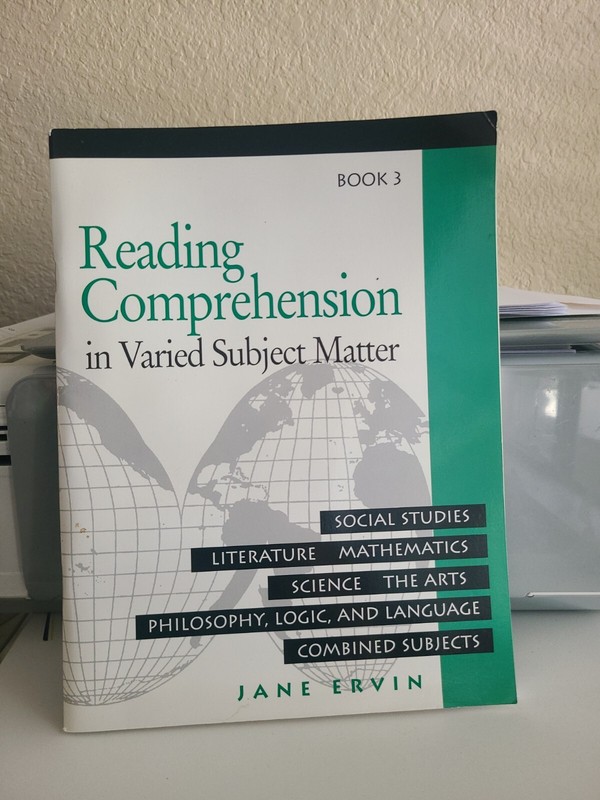 Reading comprehension, ERC MRC Ser.: Reading Comprehension in Varied Subject…