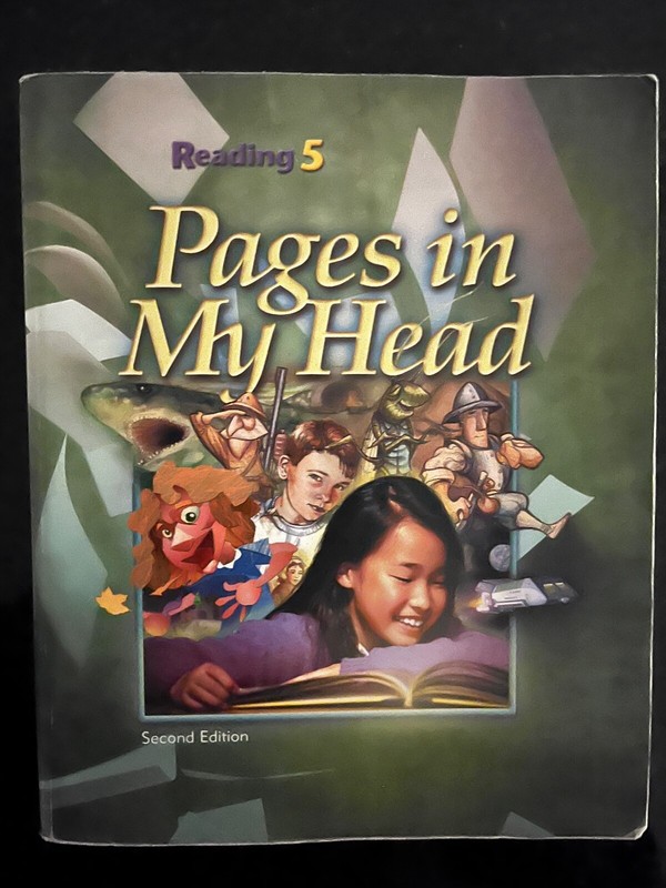 BJU Press Reading 5, Pages In My Head, Student Textbook 2nd Ed