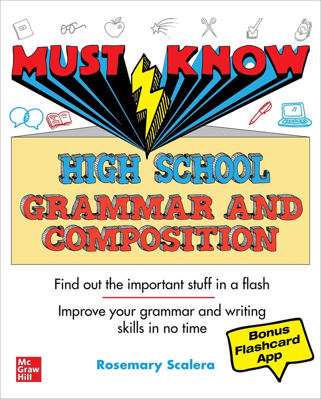 Must Know High School Grammar and Composition Scalera, Rosemary paperback Ve…