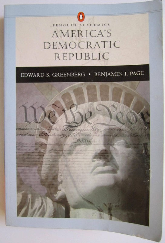 America’s Democratic Republic (Penguin Academics Series)