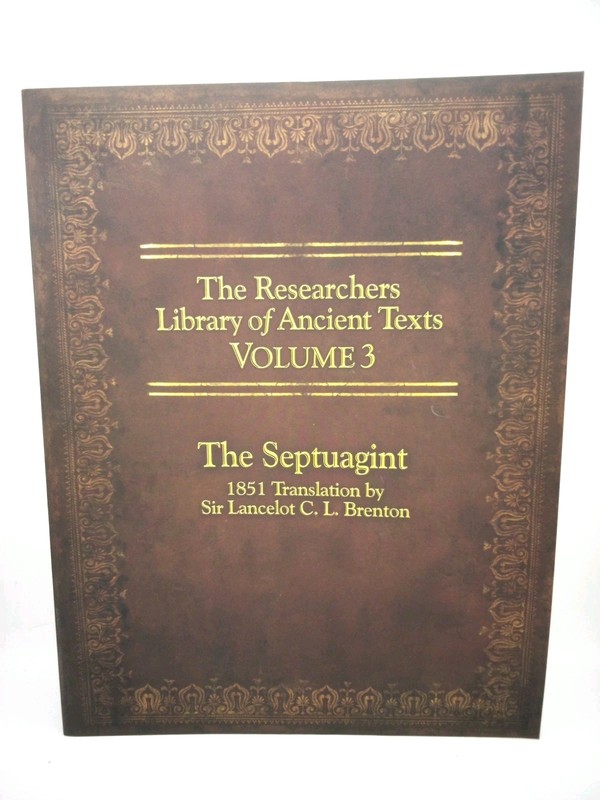 The Researchers Library of Ancient Texts Volume 3: Septuagint (Paperback 2012)