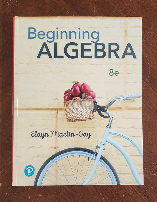 W322-27A* BEGINNING ALGEBRA, 8TH ED, 2023, BRAND NEW STUDENT BOOK