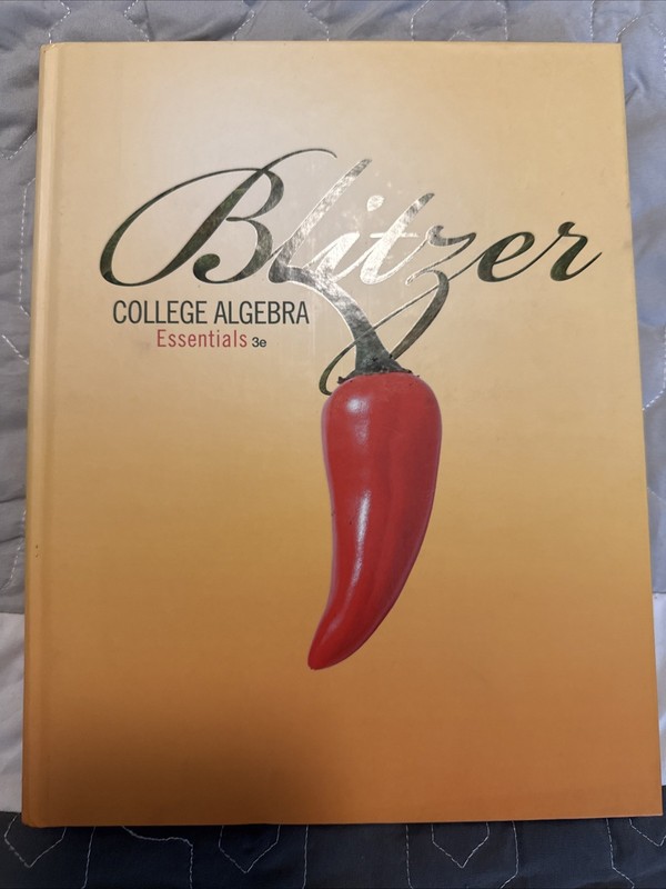 Blitzer Algebra 6th Edition Hardcover