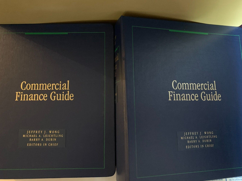 2023 2024 Commercial Finance Guide 9780820520704 LEXISNEXIS BENDER WONG DUBIN