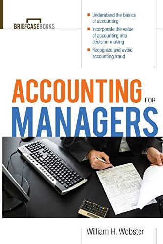 Accounting for Managers (Briefcase …, Webster, Willia