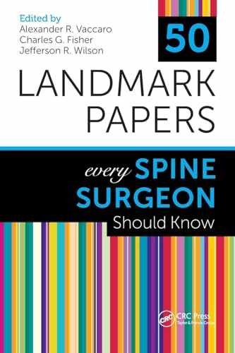 50 Landmark Papers Every Spine Surgeon – Paperback, by Vaccaro MD PhD – New