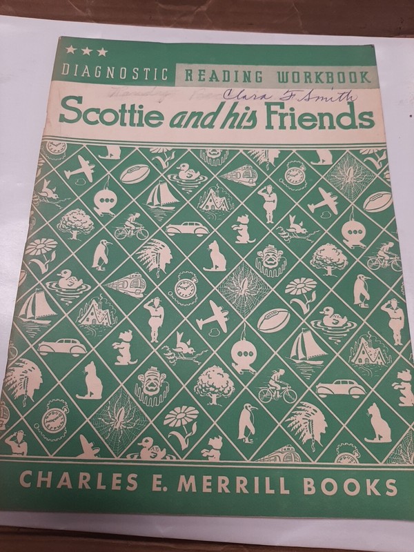 Scottie And His Friends Diagnostic Reading Workbook 1956 Charles E. Merrill