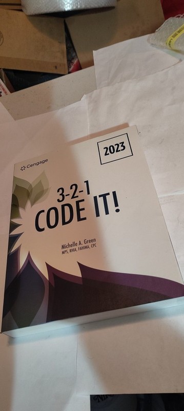 3-2-1 Code It! 2023 Edition book Michelle Green CENGAGE LEARNING PB