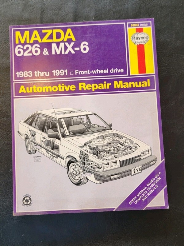 Haynes 61041 1082: Mazda 626 and MX-6 Automotive Repair Manual Larry Warren