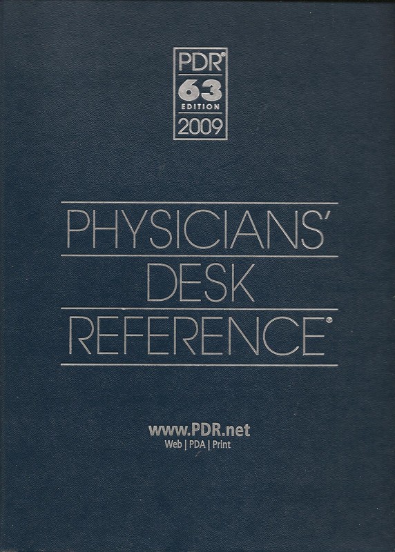 Physicians’ Desk Reference 2009 (PDR, 63rd Edition)