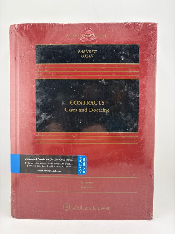 CONTRACTS: Cases and Doctrine (7th Ed.) WITH E-BOOK CODE (Aspen)Sealed