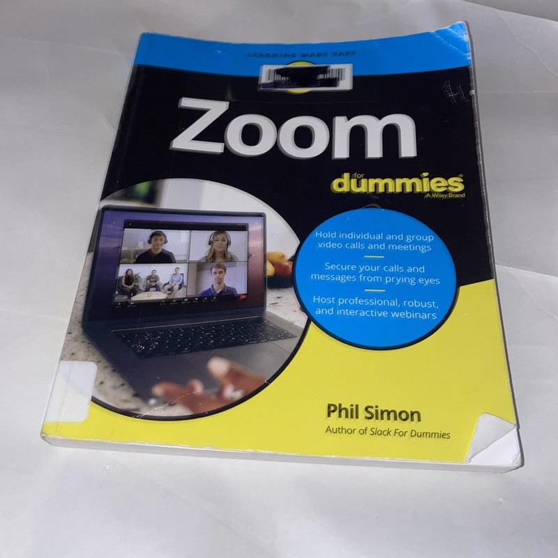 Zoom For Dummies By Phil Simon PB